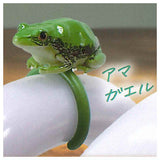 Frog ring marker accessories [2.Japanese tree frog]