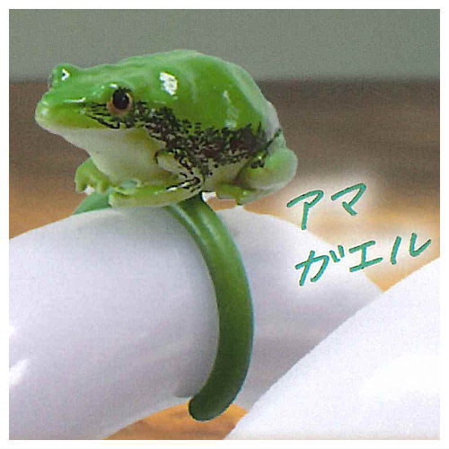 Frog ring marker accessories [2.Japanese tree frog]