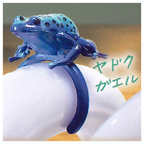 Frog ring marker accessories [3.Poison dart frog]