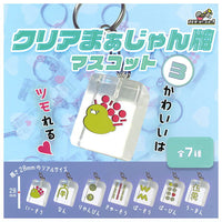Clear mahjong tiles Part.3 mascot [All 7 type set(Full Complete)]
