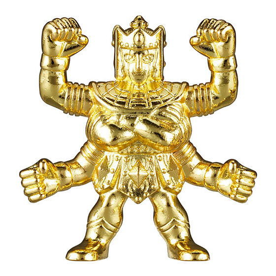 Kinnikuman Die-cast Kinkeshi Part.7 [5.Ashuraman (gold plated ver.)]