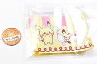 Pokepiece mini vinyl pouch with sticker Part2 [1.Pikachu & Pichu & Alcremie]