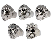 Friday the 13th METAL RING COLLECTION [All 5 type set(Full Complete)]