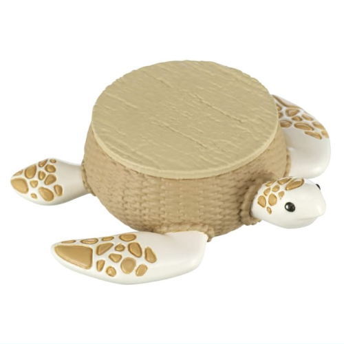 Interior animal table edition [3.Sea turtle Rattan]