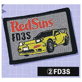 Initial D Embroidery Badge [2.FD3S]
