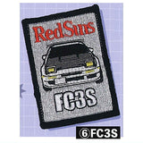 Initial D Embroidery Badge [6.FC3S]