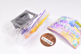 Small umbrella Clear Part.2 [6.Umbrella stand & closed umbrella Yellow x Purple]