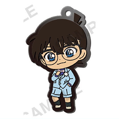 Detective Conan Capsule Rubber Strap Blau Style ver. [3.Conan Edogawa]