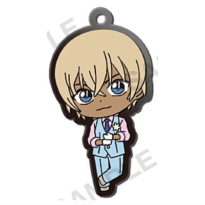 Detective Conan Capsule Rubber Strap Blau Style ver. [4.Tooru Amuro]