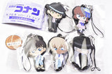 Detective Conan Capsule Rubber Strap Blau Style ver. [All 5 type set (Full Complete)]