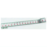 Mahjong Yakuman masking tape [2.Churen poutou]