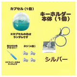 Capsule gasonomama key chain ninaru [1.Keychain : Silver]