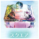 Rainbow-coloured glass mini-case [6.Square]