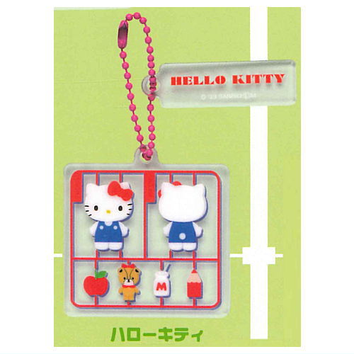 Sanrio characters plastic model! acrylic key chain [2.Hello Kitty]