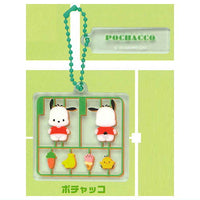 Sanrio characters plastic model! acrylic key chain [5.Pochacco]