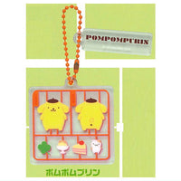 Sanrio characters plastic model! acrylic key chain [6.Pompompurin]