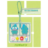 Sanrio characters plastic model! acrylic key chain [7.Hangyodon]