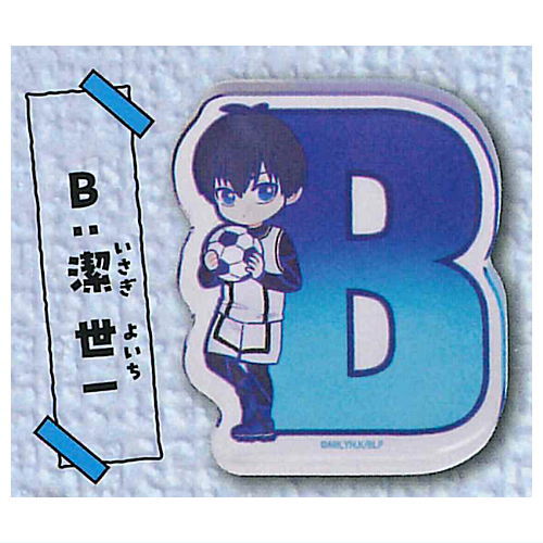 Font colle Bluelock [1.B: Yoichi Isagi]