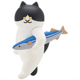 Art Univ. Techni Colour SUIMIN hakobu neko Figure Collection [3.Sanma]