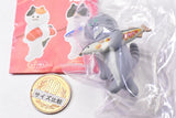 Art Univ. Techni Colour SUIMIN hakobu neko Figure Collection [4.Yaki sanma]