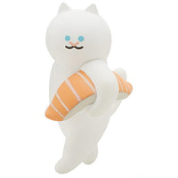 Art Univ. Techni Colour SUIMIN hakobu neko Figure Collection [6.Torosalmon nigiri]