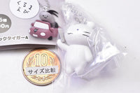 White Tiger and Black Tiger figure Keychain [1.White Tiger A]