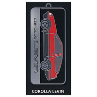 Toyota Car Metal keychain [3.COROLLA LEVIN]