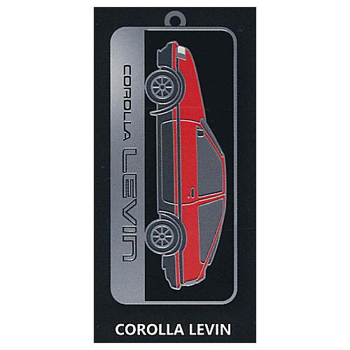 Toyota Car Metal keychain [3.COROLLA LEVIN]