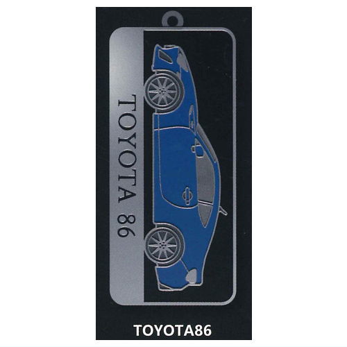Toyota Car Metal keychain [5.TOYOTA86]