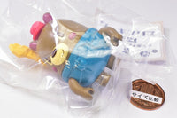 Working bear movable mascot figure [2.Retro]