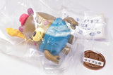 Working bear movable mascot figure [2.Retro]