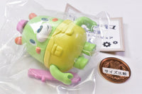 Working bear movable mascot figure [3.Wakaba]