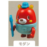Working bear movable mascot figure [4.Modern]