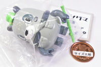 Working bear movable mascot figure [8.Rare]