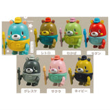 Working bear movable mascot figure [Normal 7 type set (Rere are NOT including)]
