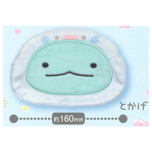Sumikkogurashi Minna de Kotorikko Fuwafuwa Face Pouch [4.Tokage]