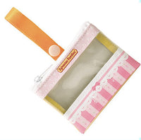 Sylvanian Families Akachan to Odekake Mini Pouch [5.Triplets' bed (pink)]