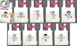 Chibi Maruko-chan Friends of Class 3-4 Eco Bag [All 9 type set(Full Complete)]