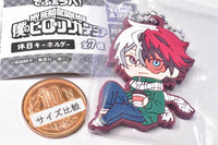 Deformed Rubber! My Hero Academia holiday key chain [4.Shoto Todoroki]