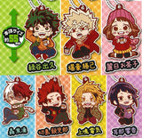 Deformed Rubber! My Hero Academia holiday key chain [All 7 type set(Full Complete)]