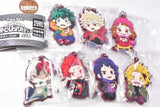 Deformed Rubber! My Hero Academia holiday key chain [All 7 type set(Full Complete)]