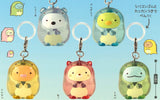 Sumikkogurashi Sumikko Zaurus Clear Mascot Charm [All 5 type set(Full Complete)]