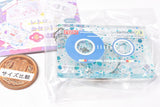 Retro Cassette Tape Clear Lame Acrylic Keychain [4.Green Lame]