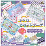 Retro Cassette Tape Clear Lame Acrylic Keychain [All 6 type set(Full Complete)]