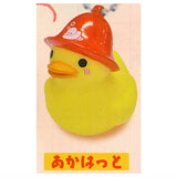 Sauna Hat Duck Mascot keychain [1.Red hat]