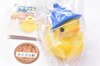 Sauna Hat Duck Mascot keychain [4.Blue hat]