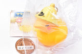 Sauna Hat Duck Mascot keychain [5.Yellow hat]