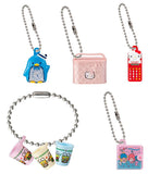 Sanrio Characters Retro Miniature Charm [All 5 type set(Full Complete)]