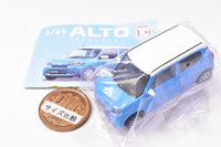 1/64 Suzuki Alto Collection [1.Dusk Blue Metallic White 2-tone Roof (HYBRID X)]