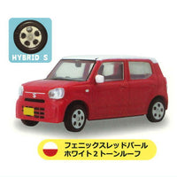 1/64 Suzuki Alto Collection [4.Phoenix Red Pearl White 2-tone Roof (HYBRID S)]
